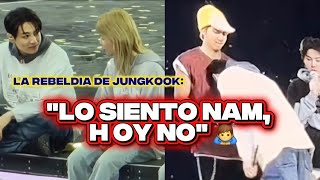 “Sorry Nam, Not Today” ✋️ JungKook’s Rebellious Side