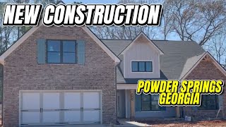 TOP 3 NEW CONSTRUCTION HOMES In Powder Springs Georgia Neighborhoods
