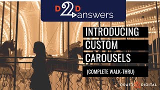 Using Custom Carousels - D2D Author Pages