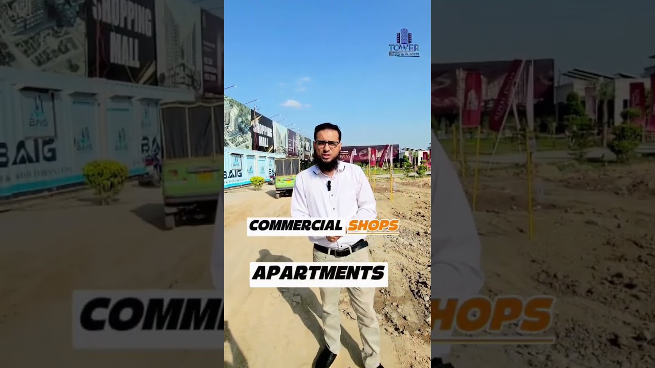 Furnished Apartments & Shops For Sale | In Icon Mall & Towers | Bahria Town Lahore 
