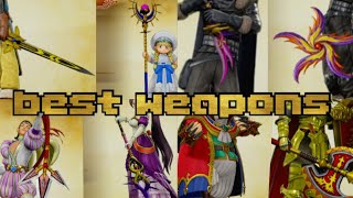 the best weapons, where to find,upgrade books and materials (dragon quest 11S part 113)