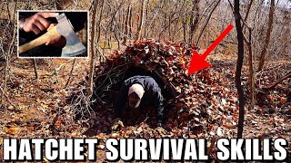 One Tool Survival Options Skills  The Hatchet!