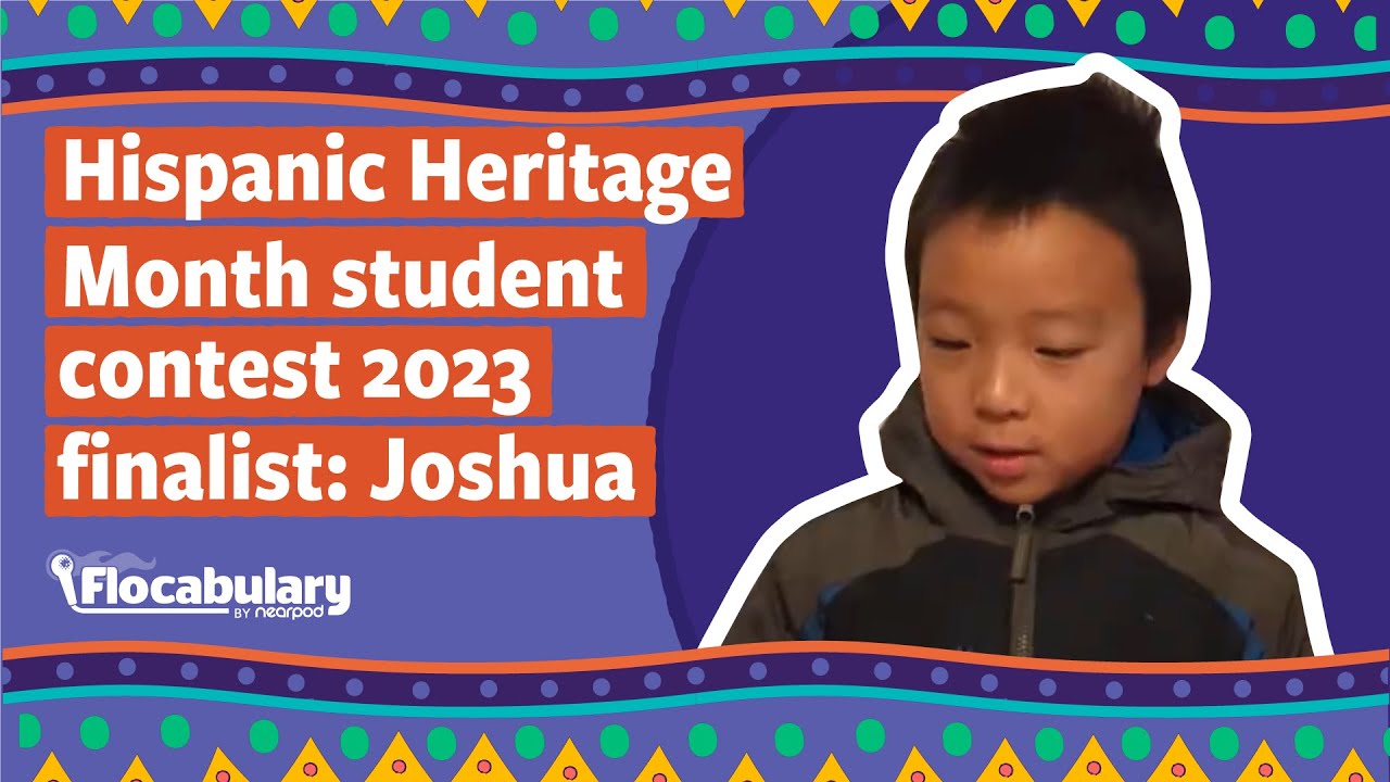 Hispanic Heritage Month Student Contest 2023 Finalist: Joshua - YouTube