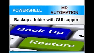 Powershell - Backup With Gui