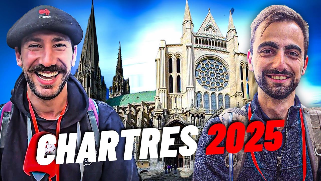 20 000 pèlerins ENFLAMMÉS : 100 km pour arriver à CHARTRES !