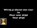 Jairzinho  voor altijd lyrics