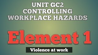 Reviewer  Nebosh IGC2  Element 1  Violence at work Guide