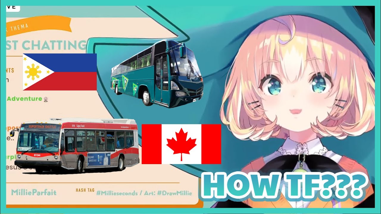 Millie's First Bus Experience in Canada