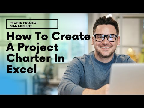 How To Create A Project Charter In Excel