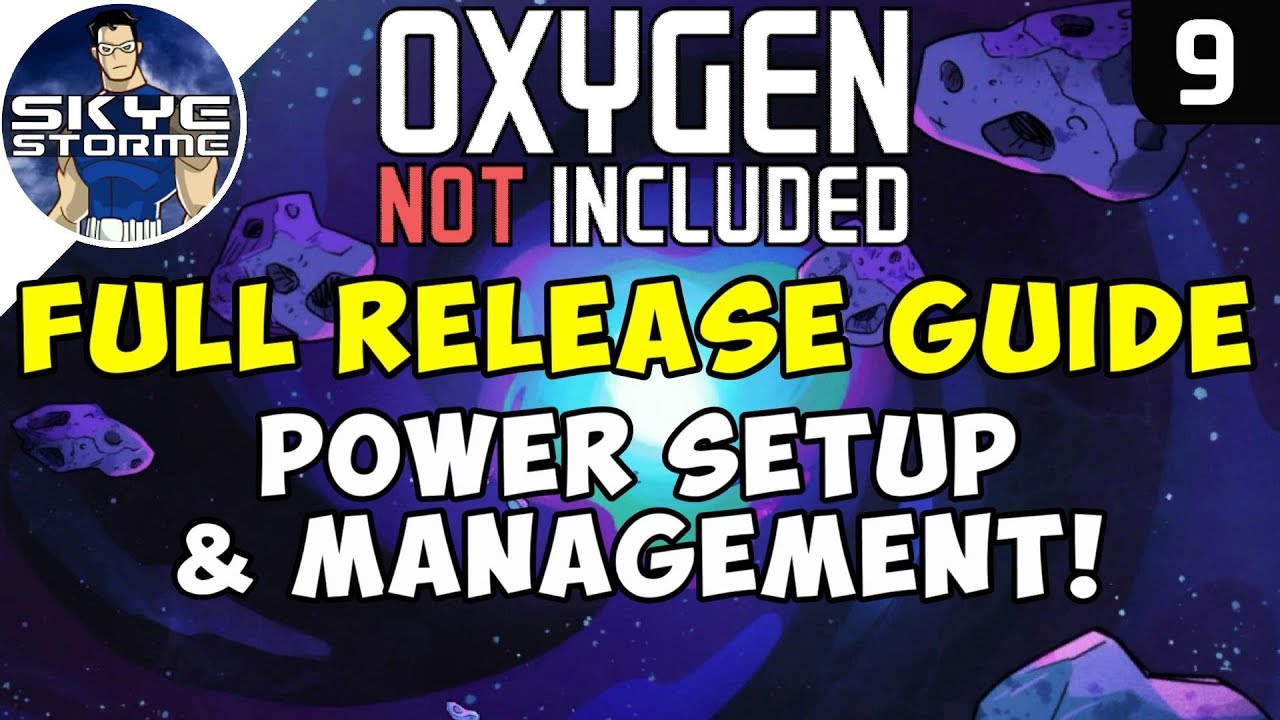 tæt Afdeling Arkitektur POWER SETUP & MANAGEMENT! - Oxygen Not Included FULL RELEASE GUIDE Launch  Upgrade Gameplay Ep 9 - YouTube