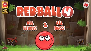 Red Ball 4 | All Levels | All Boss | Full Gameplay