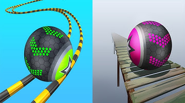 Going Balls VS Rollance Adventure Balls SpeedRun Gameplay Android iOS #7