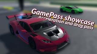 CDU GamePass Showcase pt. 2 (acceleration and drag pass)
