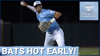 REACTION: North Carolina Tar Heels Jump ALL OVER Oklahoma Early; Advances to Regional Final