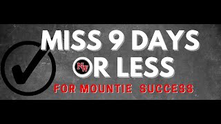 Miss 9 Days or Less: Attendance Magnet Profile
