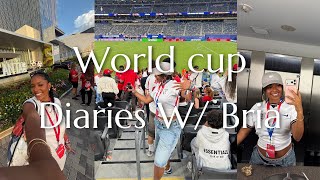 WE MADE IT TO THE WORLD CUP?!? 🌍🏆⚽️🇺🇸WORLDCUP DIARIES W/ BRI PART 1 🤍