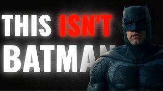 Zack Snyder Doesn't Understand Batman