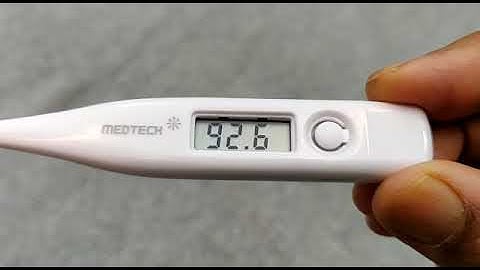 How to use Thermometer HANDY TMP 01