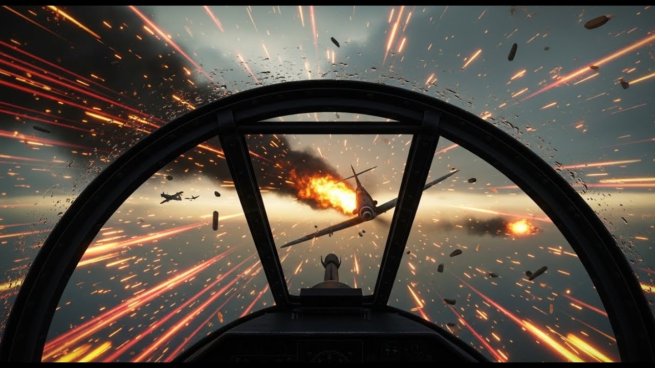 German Pilots Mocked the American Rookie — Until He Shot Down Their Ace in Flames