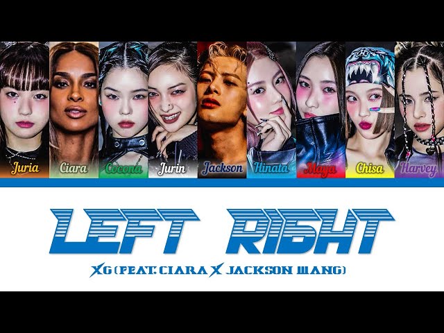 XG - LEFT RIGHT REMIXX (FEAT. CIARA X JACKSON WANG) [Color Coded