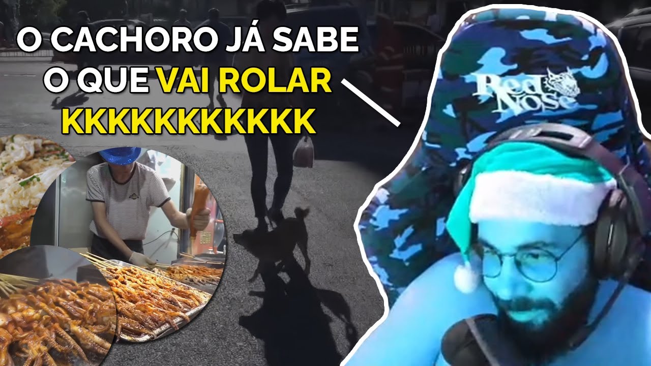 SMZINHO REAGE A COMIDAS DE RUA CHINESAS COMPLETO