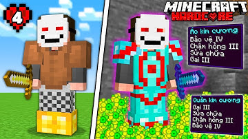 Tôi sở hữu GIÁP BẢO VỆ SIÊU MẠNH trong Minecraft Hardcore