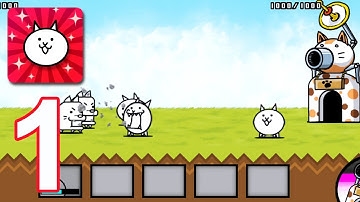 The Battle Cat‪s - Gameplay Walkthrough Episode 1 - Tutorial (iOS, Android)