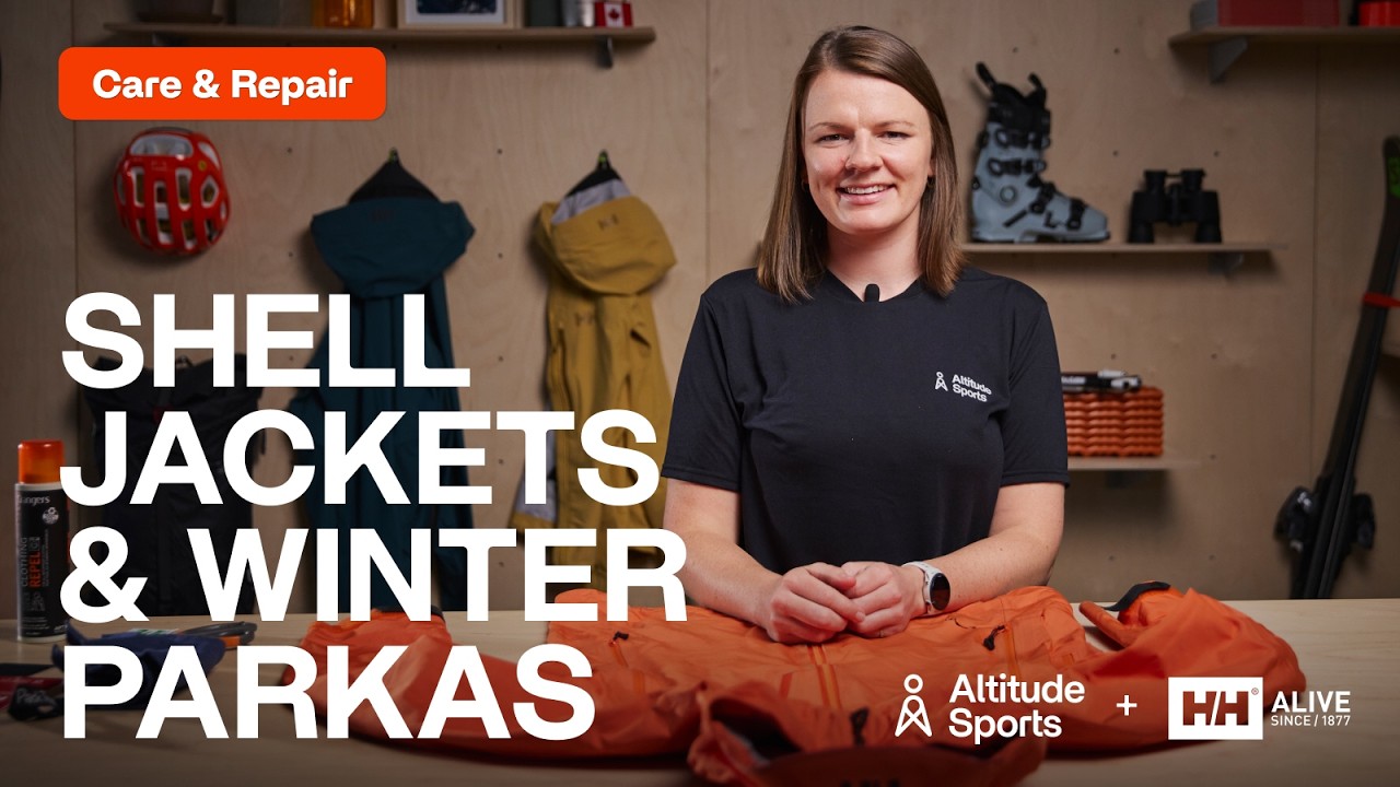 How to Fix Tears in Shells & Down Jackets | Altitude Sports x