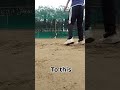 “Bowl full, regret later 😈My improved drives are dangerous now!”#cricket #cricketshorts #batting