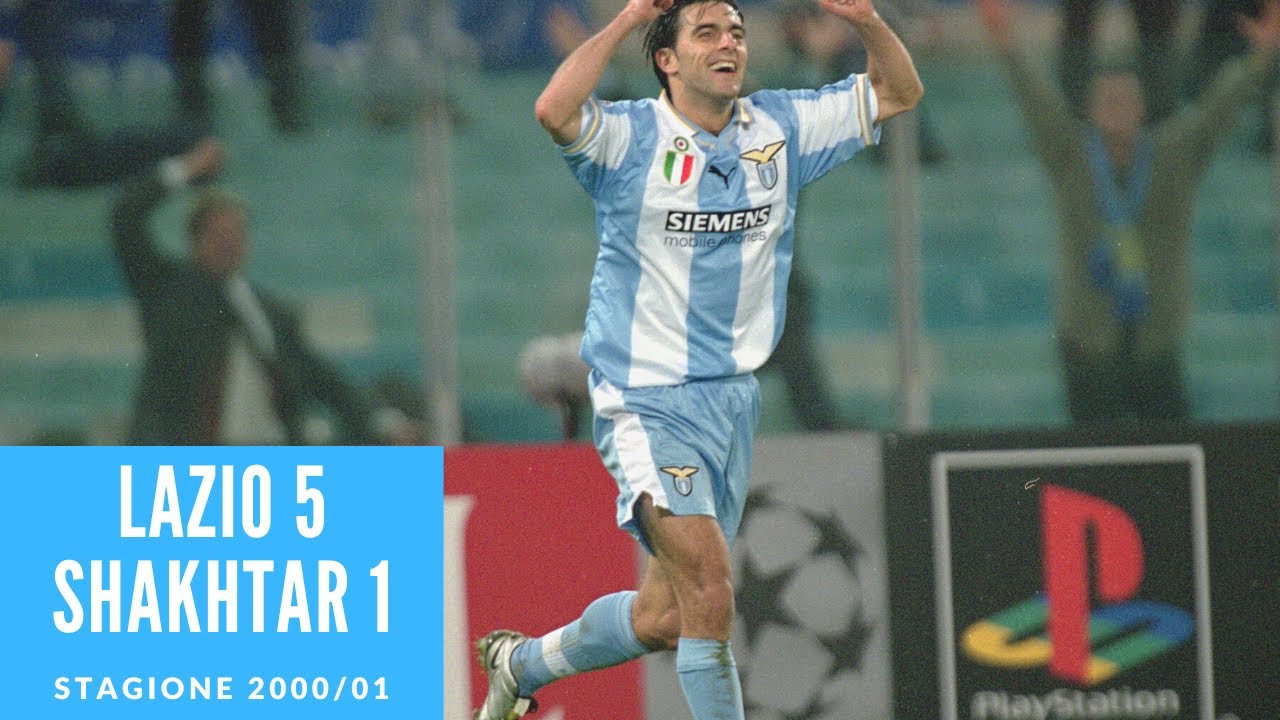 25 ottobre 2000: Lazio Shakhtar Donetsk 5 1