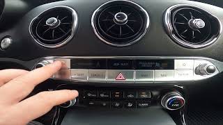 How to Manage Radio Presets in Kia Stinger ( 2017 – now ) screenshot 2