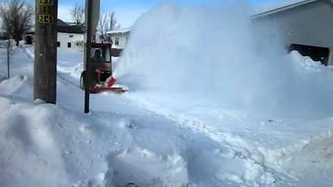 Case 446 Post-Blizzard 2.2.2011 Snow Blowing - Part 6