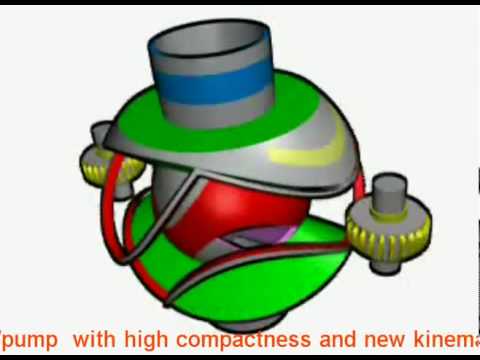 ZZ Machine with rotary fraisoidal spherical piston