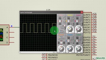 ‫راه اندازی تایمر در AVR، نمونه کد وقفه زمانی منظم