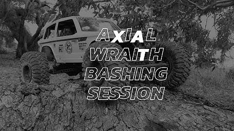 Axial Wraith slow mo bashing session