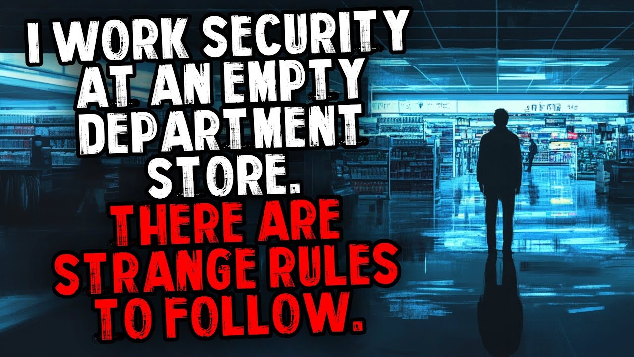 I Work Security at an Empty Department Store. There Are Strange Rules To Follow.
