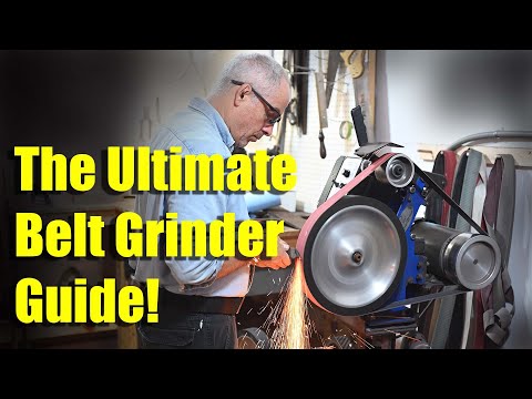 The Ultimate Knife Maker's Belt Grinder Guide!