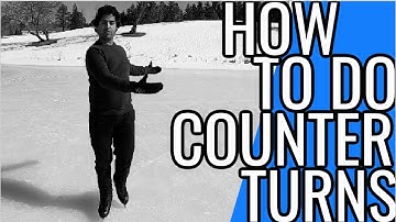 How To Do A Counter Turn | Skating Lessons