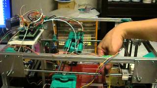 AF1 3D Printer Sliding Test of Y axis Bar