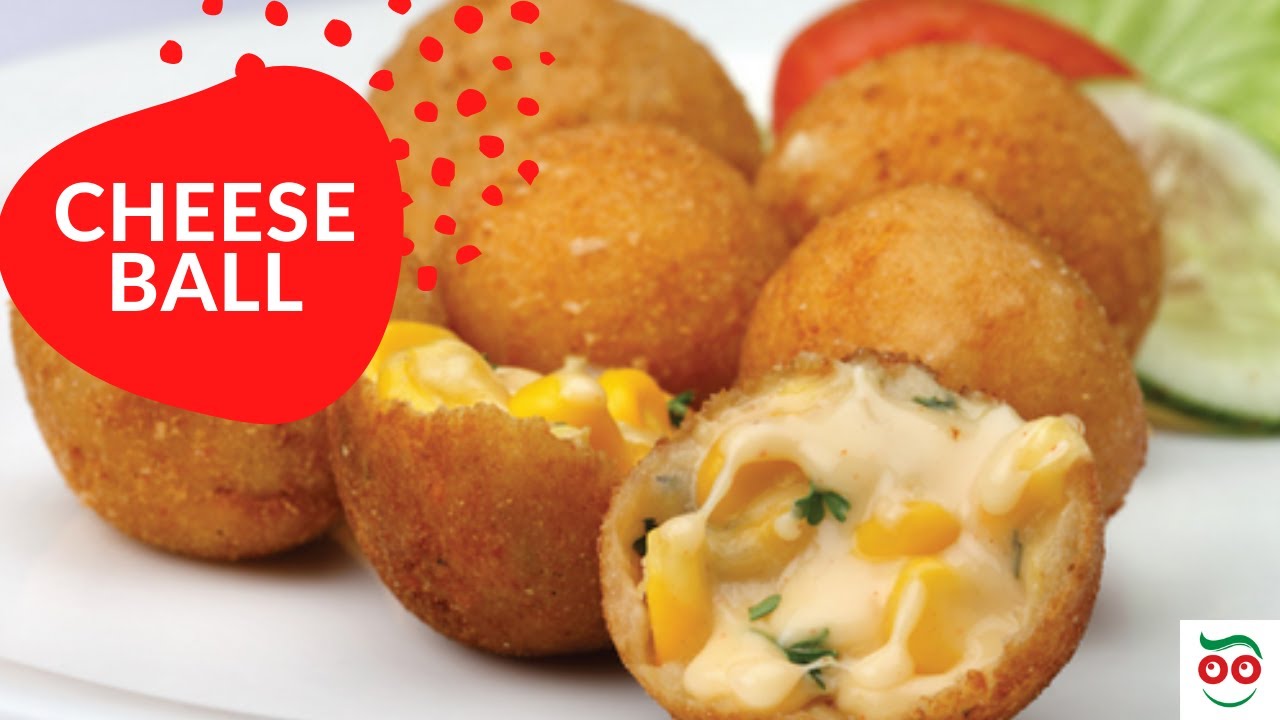 Cheese Ball Recipe | How to make Cheese ball? | Corn Cheese Ball | Crispy Cheese Ball