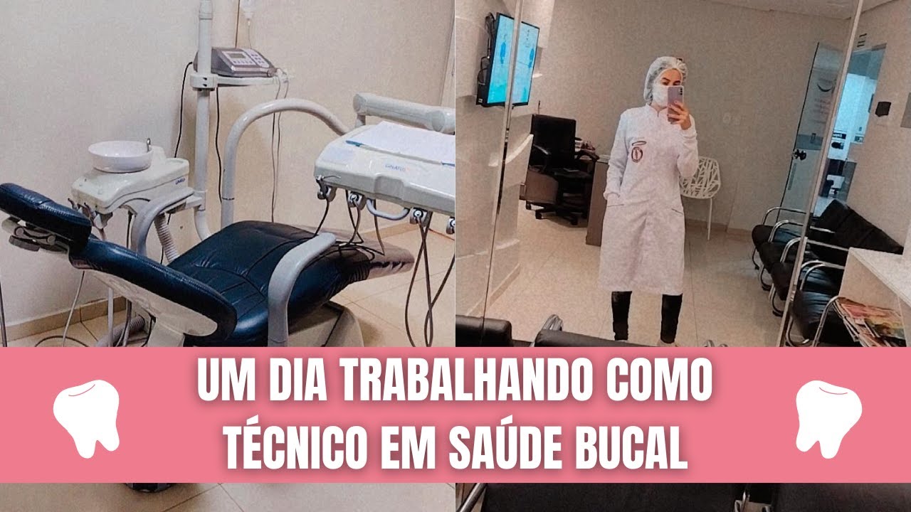 UM DIA TRABALHANDO COMO TÉCNICO DE SAÚDE BUCAL | ROTINA DE UM TSB