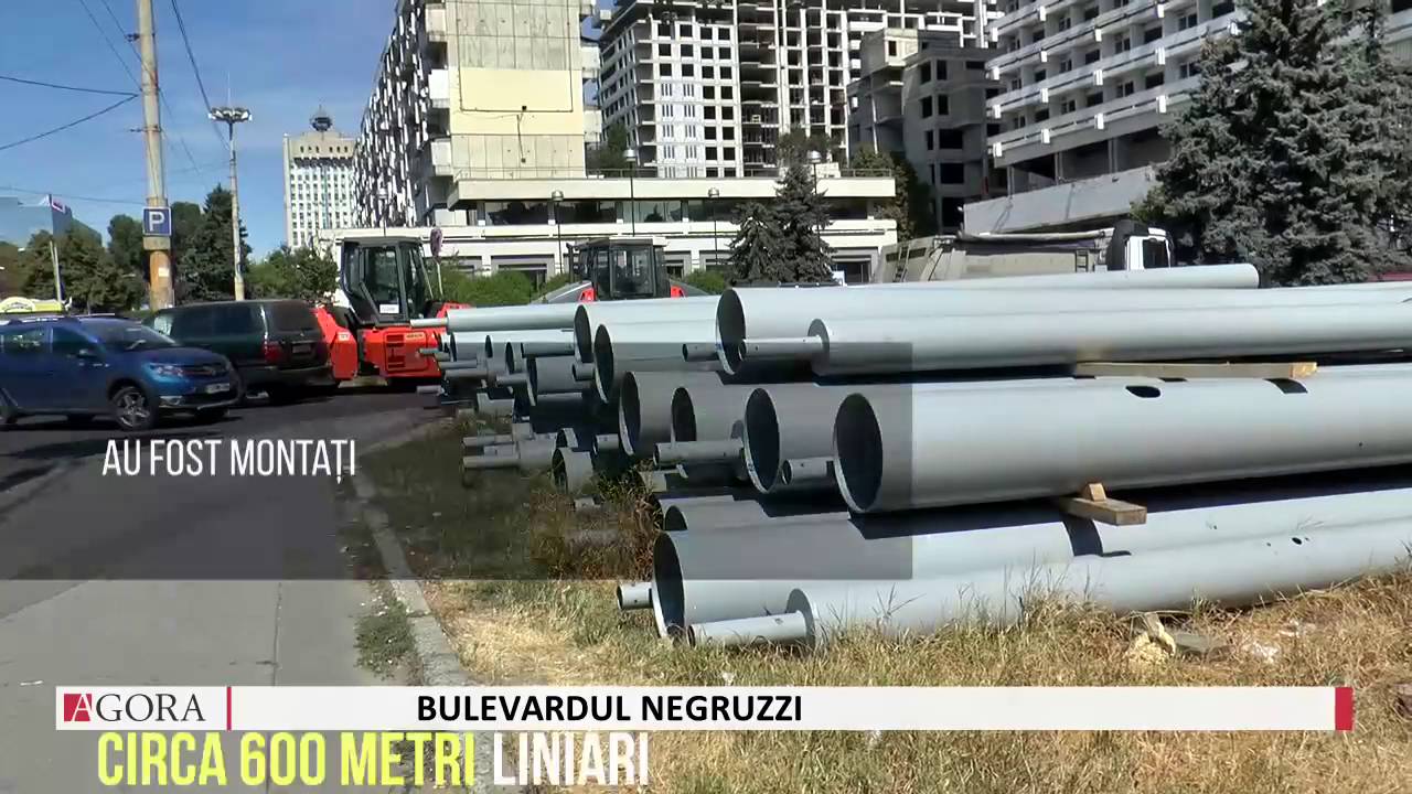 Столичный бульвар Негруцци засняли с дрона