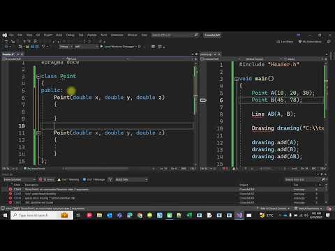2D CAD Development with C++ in Visual Studio   Part 01