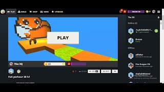 Fox Parkour 30 Lvl Kogama