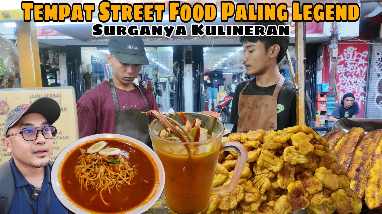 Tempat Paling Legend || Surganya Kuliner Pasar Lama Tangerang || Street Food Tangerang