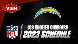 Los Angeles Chargers 2023 NFL Schedule Release | VSiN Tonight