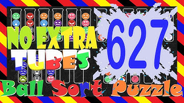 Ball Sort Puzzle Level 627 🎯No Extra Tubes😂Game Walkthrough😘 Stay Home And Fun Play #WithMe