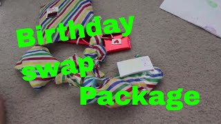 Birthday swap package from Strucklight Ag