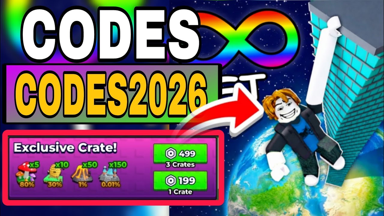 All* Secret *[NEW] 🚀Climb to Infinity! Codes | Codes for [NEW] 🚀Climb ...