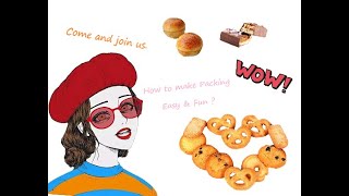 flow wrapper candy cookies biscuits bread